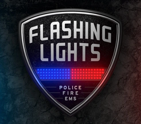 Flashing Lights: Police Fire EMS Image