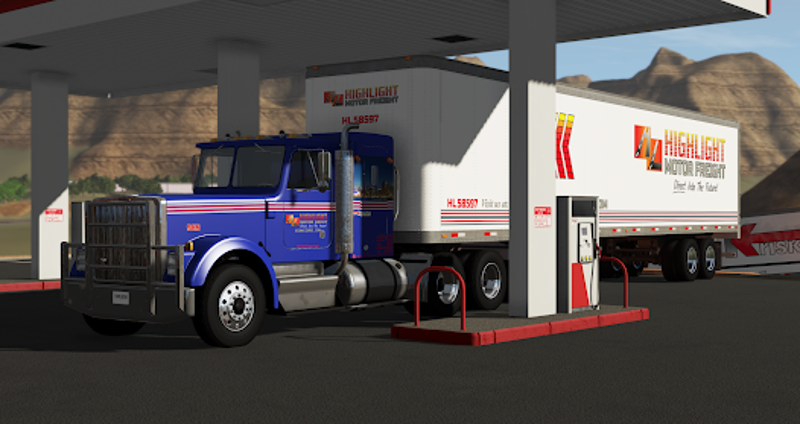 Highway truck Driving Games 3D Image