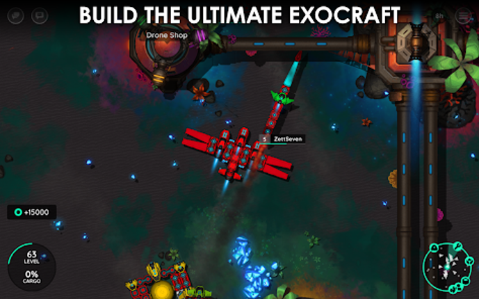Exocraft - Build & Battle Spac screenshot