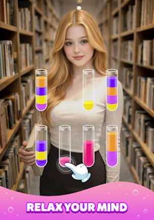 Liquid Romance: Sort Puzzle Image