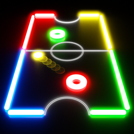 Glow Hockey Game Cover