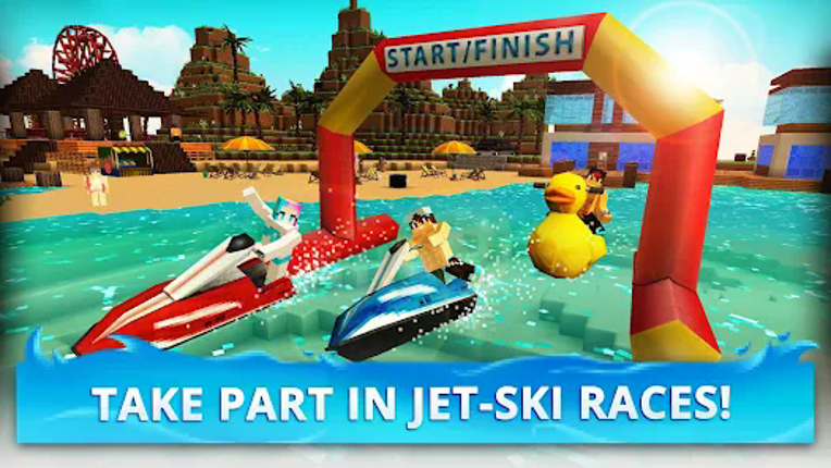 Jet Ski Craft: Crafting screenshot