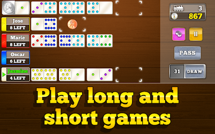 Mexican Train Dominoes Gold screenshot