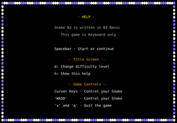 B3 Snake Escape Image