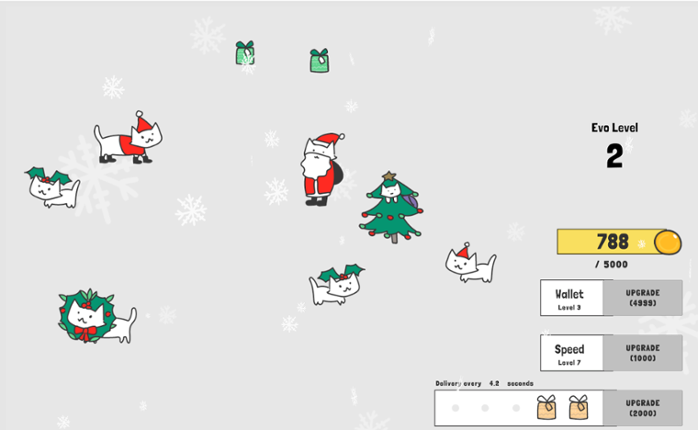 Christmas Cat Merge Evolution! Image