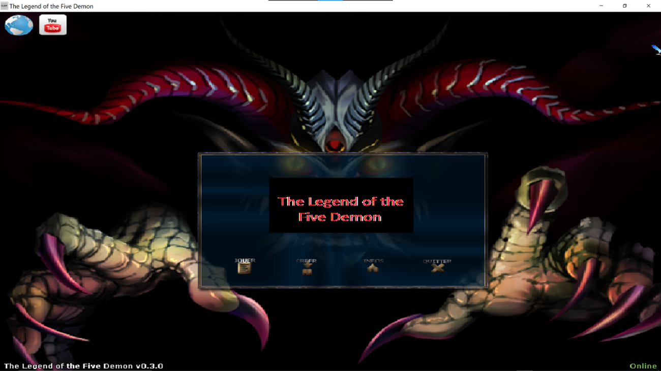 Games like La légende Des Cinq Démons (MMorpg)