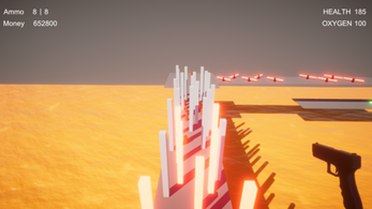 Untitled parkour shooter game screenshot