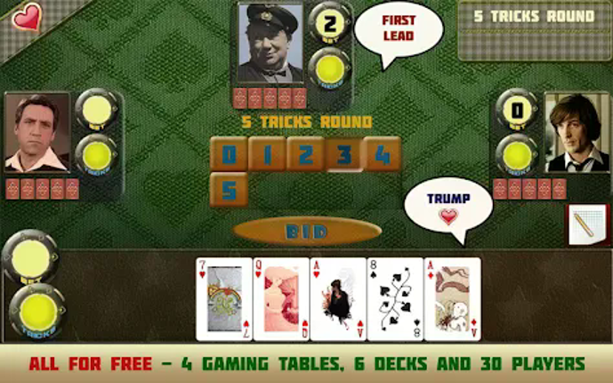 Card game Poker raspisnoy screenshot
