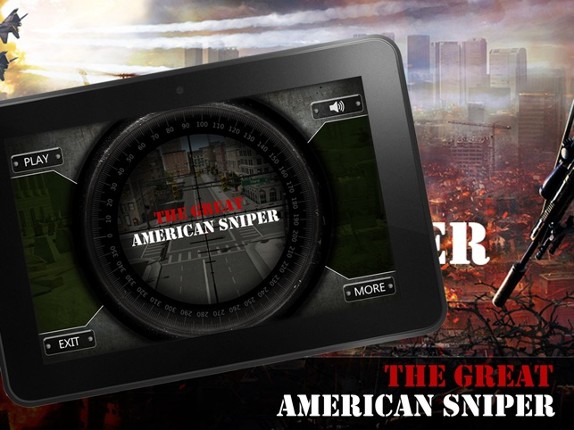 Great American Sniper - A Violent Tragedy Contains Valor and Horror Actions and Deadly Guns screenshot