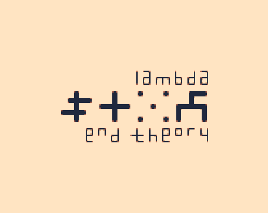 LAMBDA end THEORY Game Cover