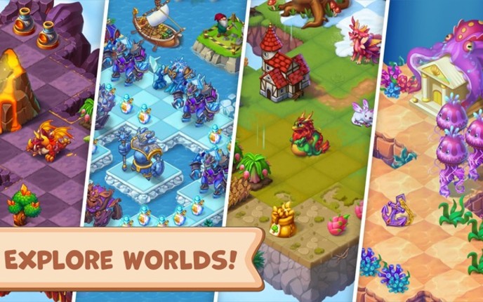 Mergest Kingdom: merge puzzle Image