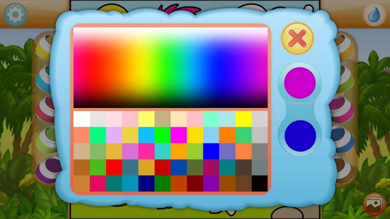 Paint by Numbers - Dinosaurs screenshot