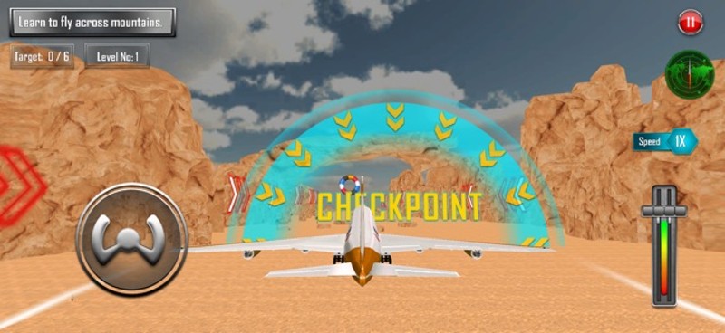 Real Plane Landing Simulator screenshot