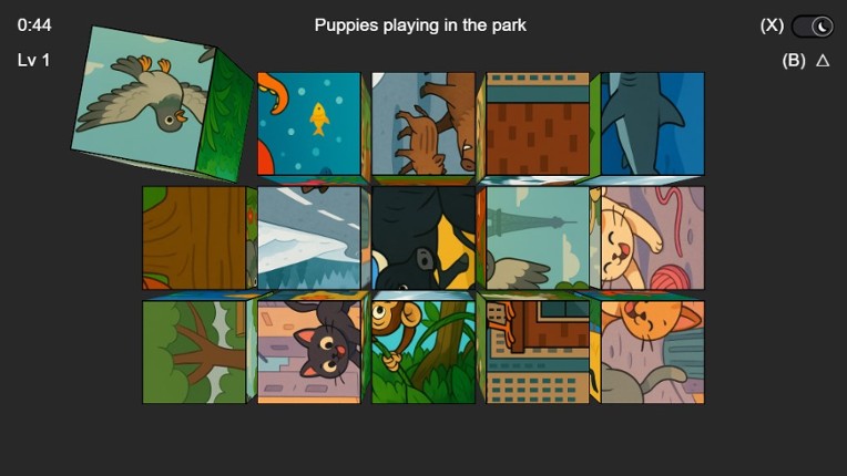 Romcab puzzle screenshot