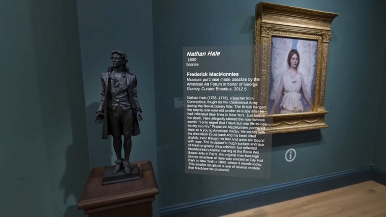 Smithsonian American Art Museum "Beyond The Walls" screenshot