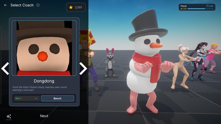 Super Rhythm Fitness Simulator screenshot