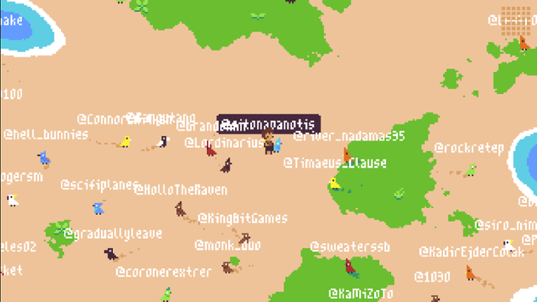 Twitter Island screenshot