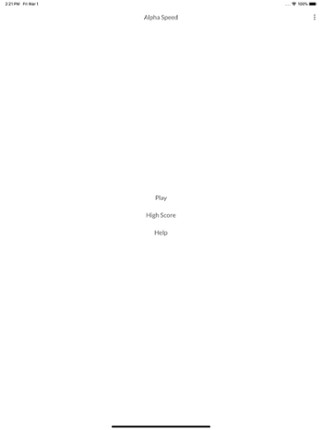 Alpha Speed - Typing Game Image