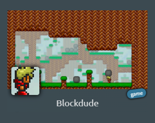 Blockdude (microStudio version) Game Cover