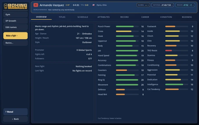 Boxing Manager Image