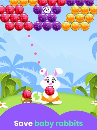 Bubble Shooter Bunny Games screenshot