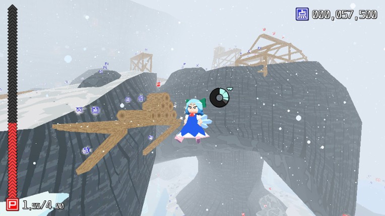 Cirno! Lifts a Boulder screenshot