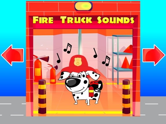 Fire-Trucks Game for Kids FULL Image