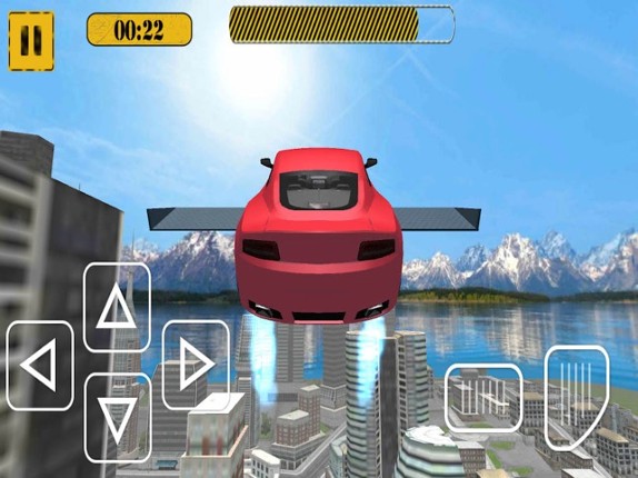 Flying Car : Grand Crime Flying Car Race In Russian City Image