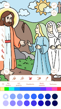 Cozy Bible: Coloring Games screenshot