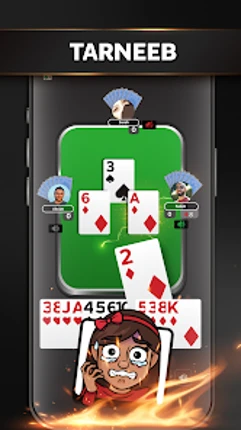 Jawaker Hand, Tarneeb & Trix Image