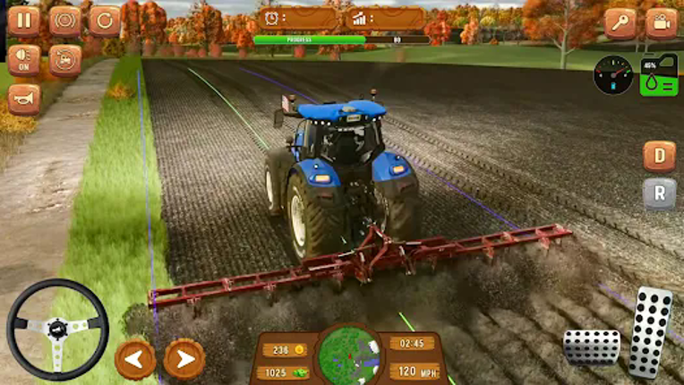 Farm Simulator Tractor Game screenshot