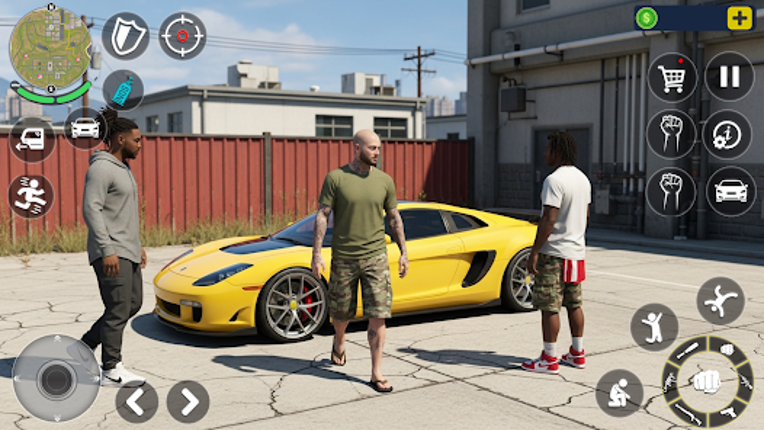 Gangster Car Driving Simulator screenshot