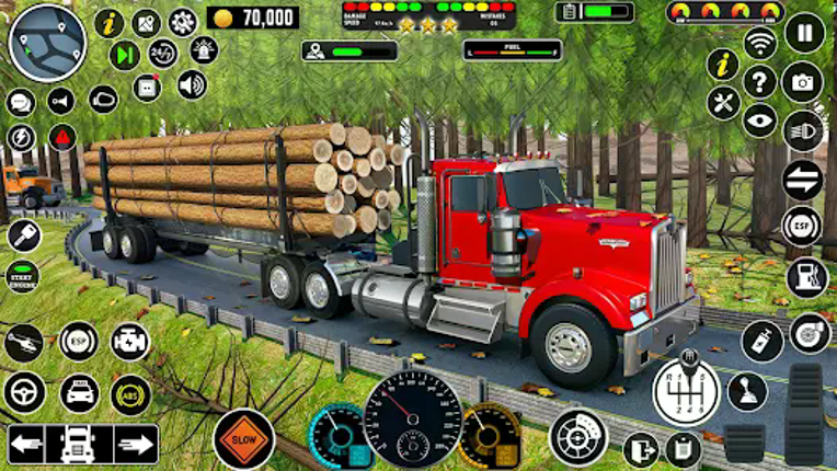 Crazy Car Transport Truck Game screenshot