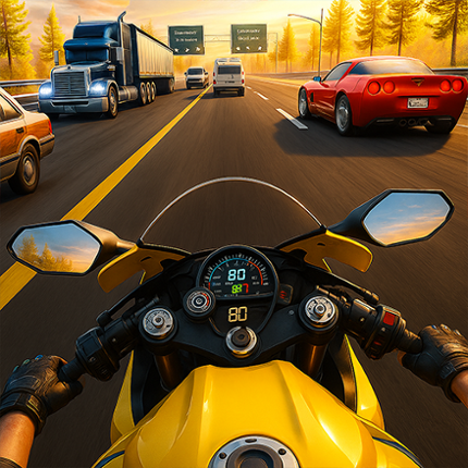Highway Moto Rider - Bike Game Image