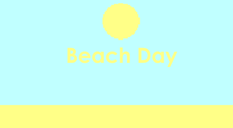 Beach Day Game Cover