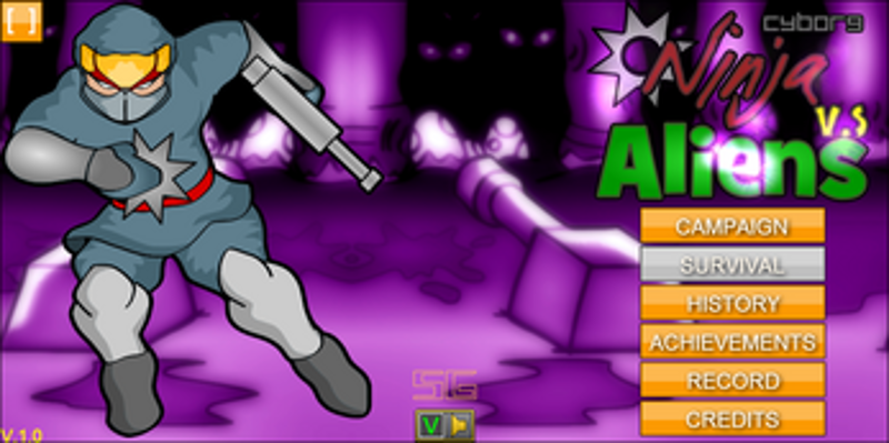 Cyborg Ninja vs Aliens Image