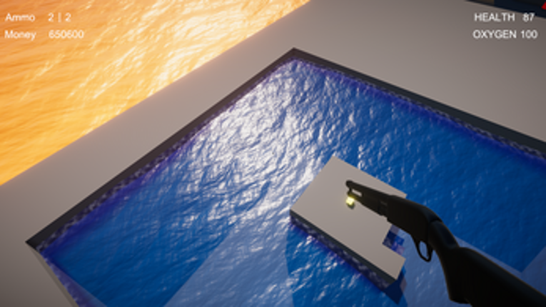 Untitled parkour shooter game screenshot