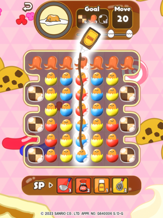 Gudetama Tap! Puzzle Image