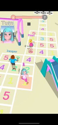 Hopscotch Race screenshot