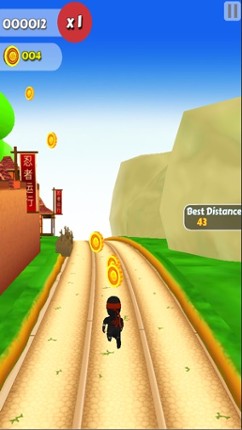 Japan Ninja Kid Run : Runner And Jumper And Shoot Obstacles 3d Game Image