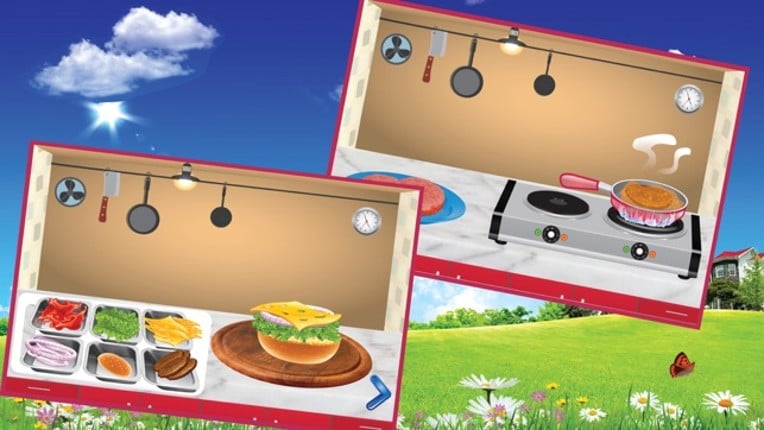 Kids school lunch maker – A school food & lunch box cooking game for girls screenshot