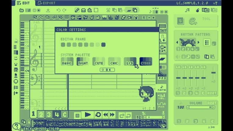 Lovely Composer screenshot