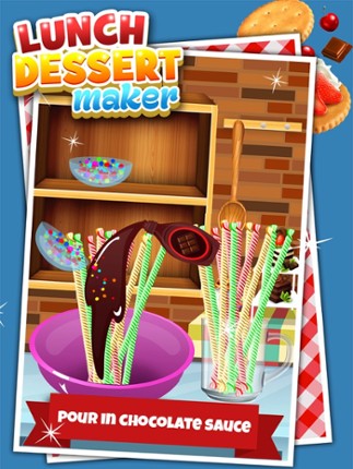 Lunch Dessert Food Maker Games for Kids Free screenshot
