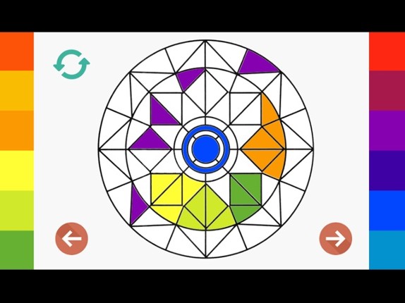 Mandala Coloring Book 2017 screenshot