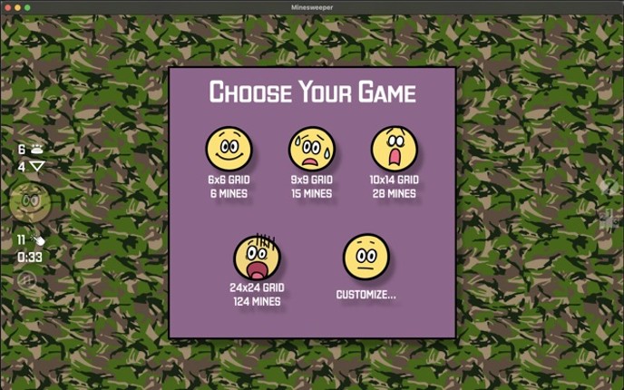 Minesweeper screenshot