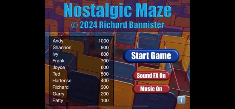 Nostalgic Maze screenshot