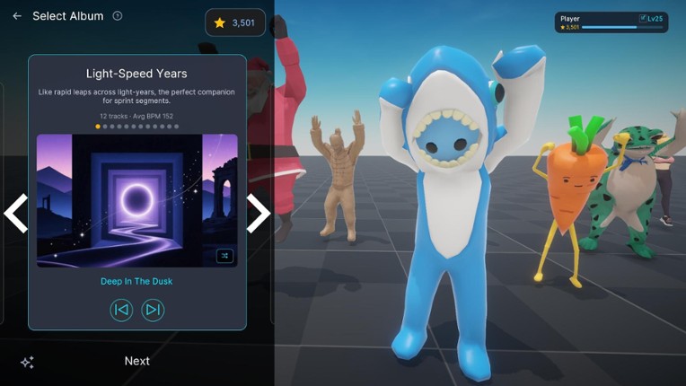 Super Rhythm Fitness Simulator screenshot