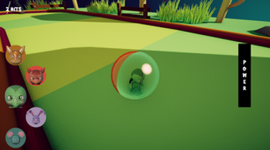 Animal Golfing Image