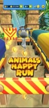 Animals Happy Run 3D Kids Game Image