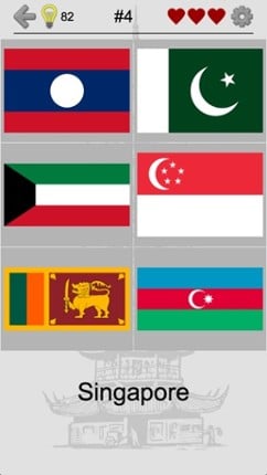 Asian Countries &amp; Middle East - Flags and Capitals screenshot